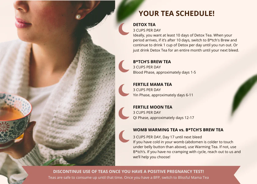 3 Month's Supply of Fertility Teas Bundle - Image 9