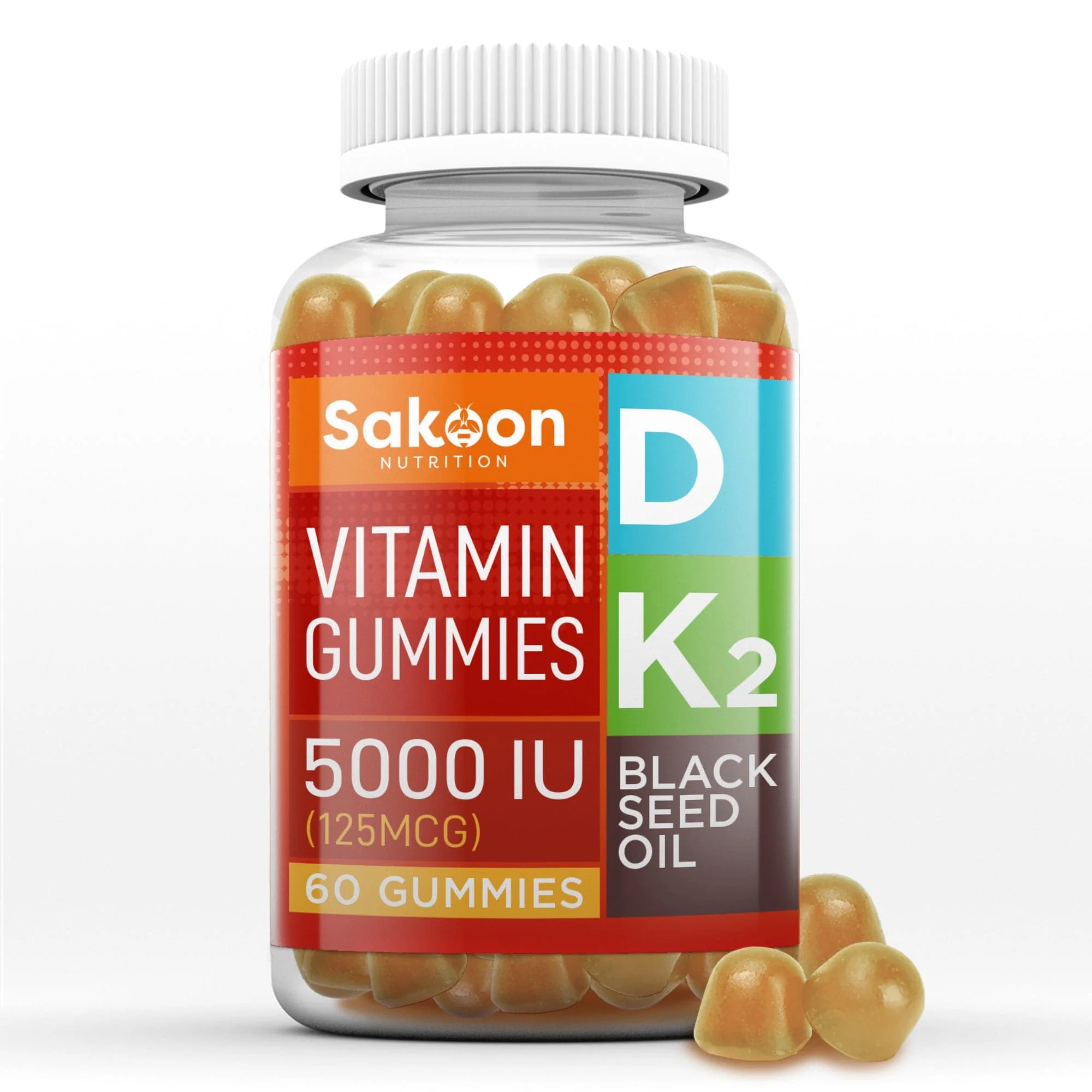 5000 IU Vitamin D3 With Vitamin K2 & Black Seed Oil - Image 8