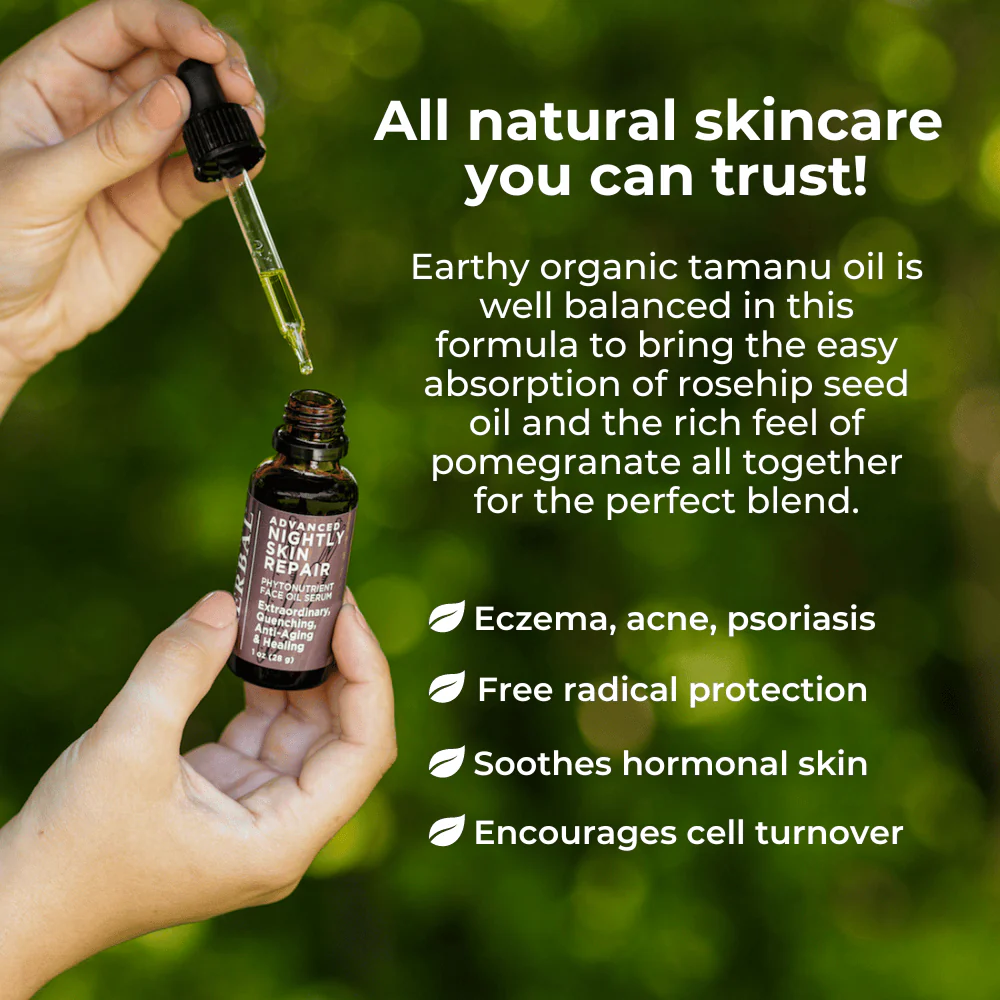 Advanced Nightly Skin Repair with Organic Tamanu Oil - Image 6