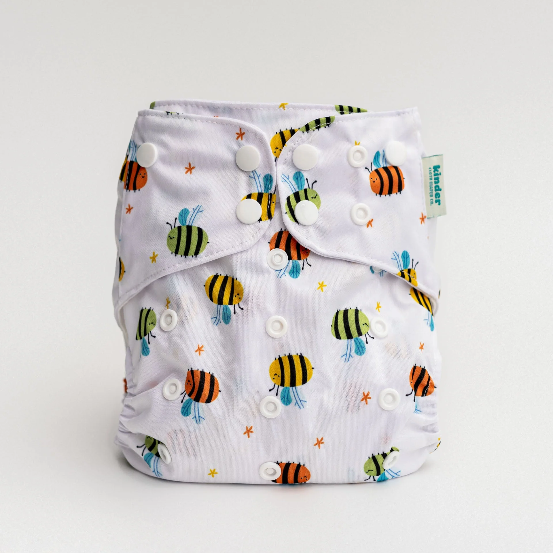 Animals and Insects: Essentials Pocket Cloth Diaper with Athletic Wicking Jersey, Grows with your Baby - Image 14