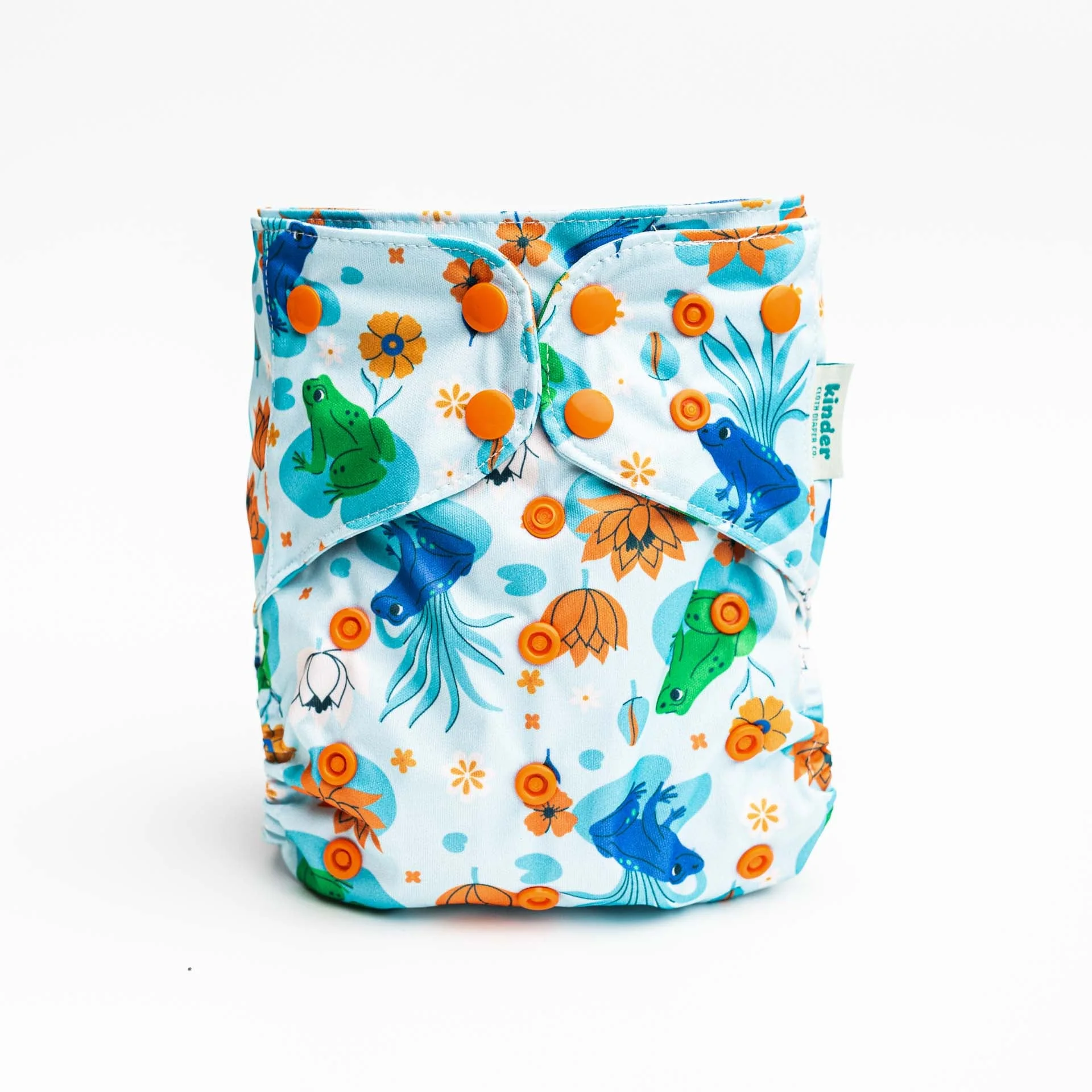 Animals and Insects: Essentials Pocket Cloth Diaper with Athletic Wicking Jersey, Grows with your Baby - Image 4