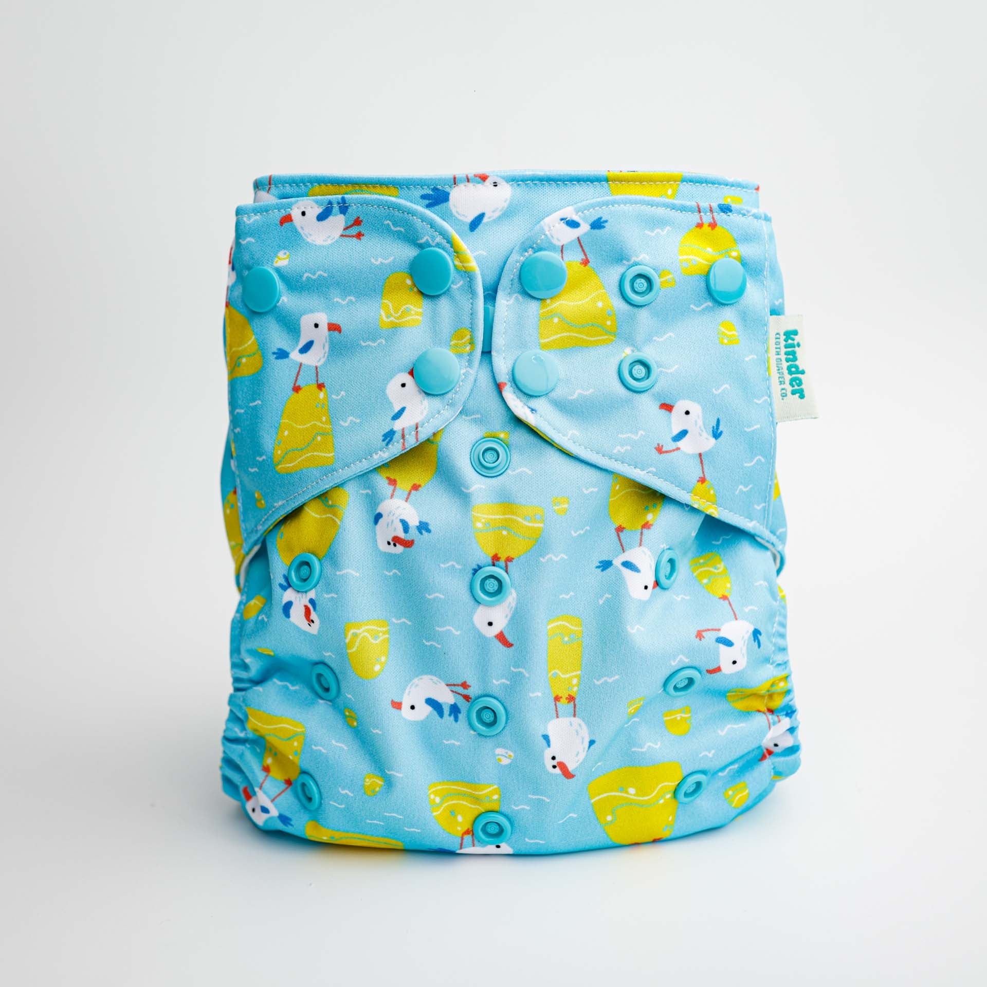 Animals and Insects: Essentials Pocket Cloth Diaper with Athletic Wicking Jersey, Grows with your Baby - Image 80