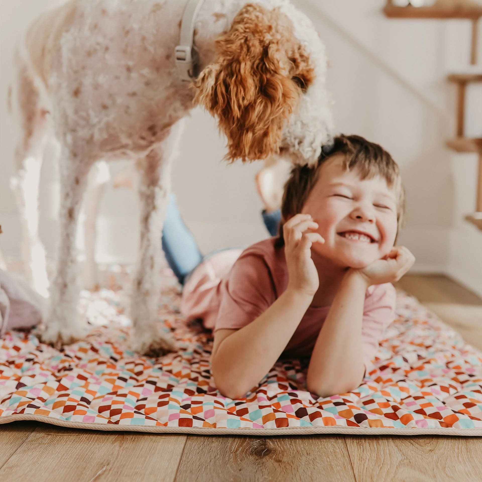 Anywhere Adventure Play Mat, Featuring Quilted Wipeable Machine Washable Fabric - Image 34