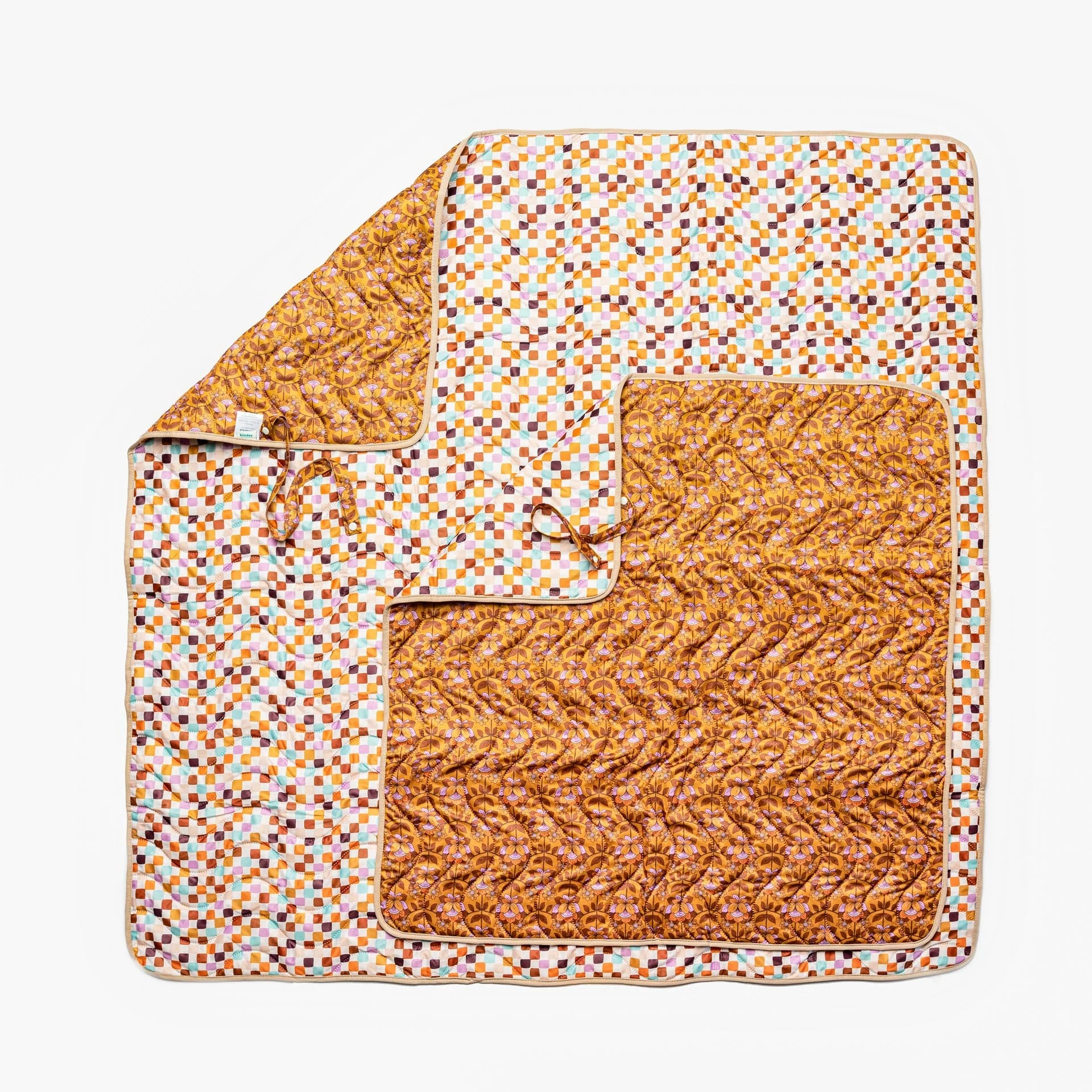 Anywhere Adventure Play Mat, Featuring Quilted Wipeable Machine Washable Fabric - Image 49