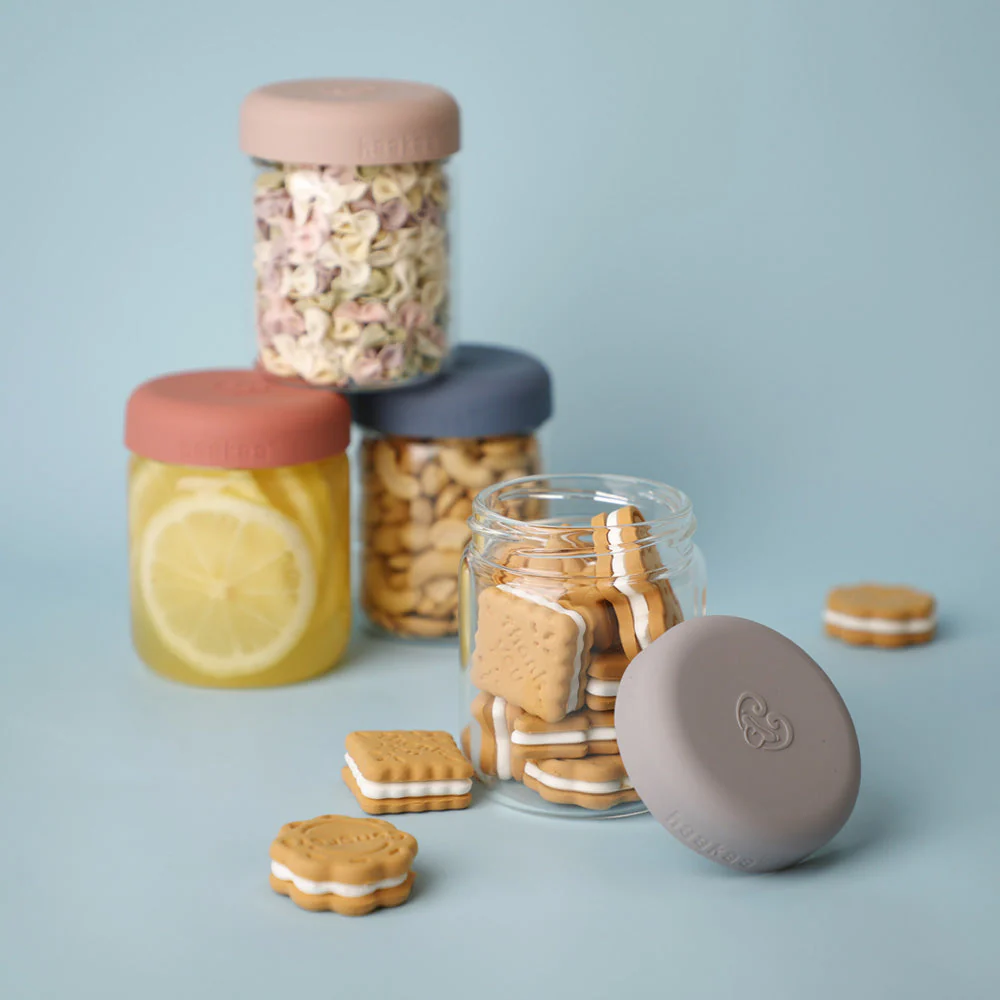 Haakaa Sealed Glass Storage Jar Set - Image 4
