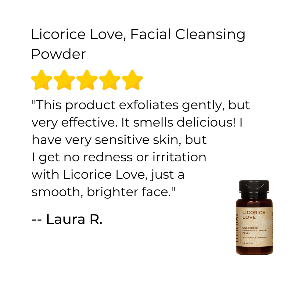 Licorice Love, Skin Soothing Facial Cleansing Powder - Image 2