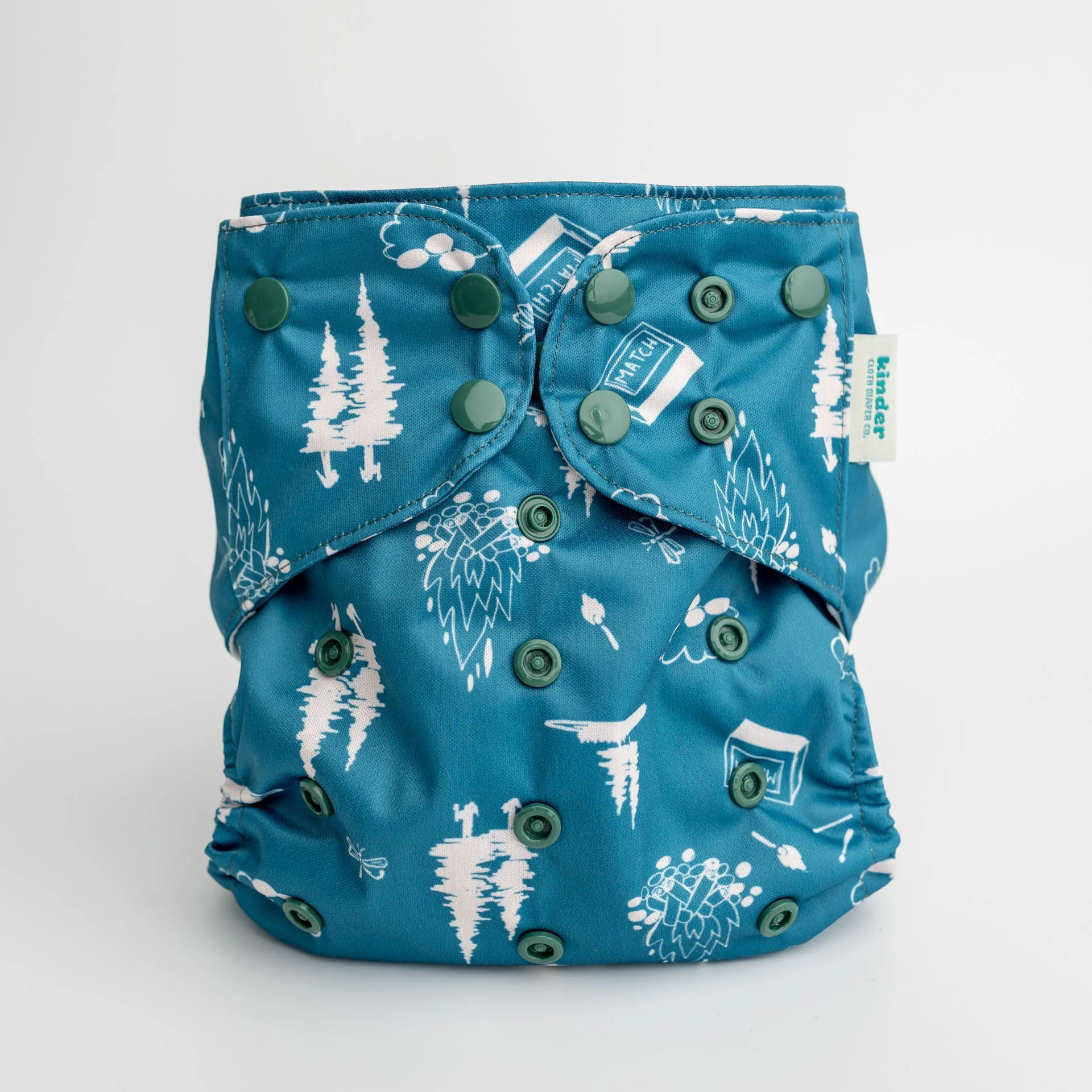 Nature: Essentials Pocket Cloth Diaper with Athletic Wicking Jersey, Grows with your Baby - Image 61