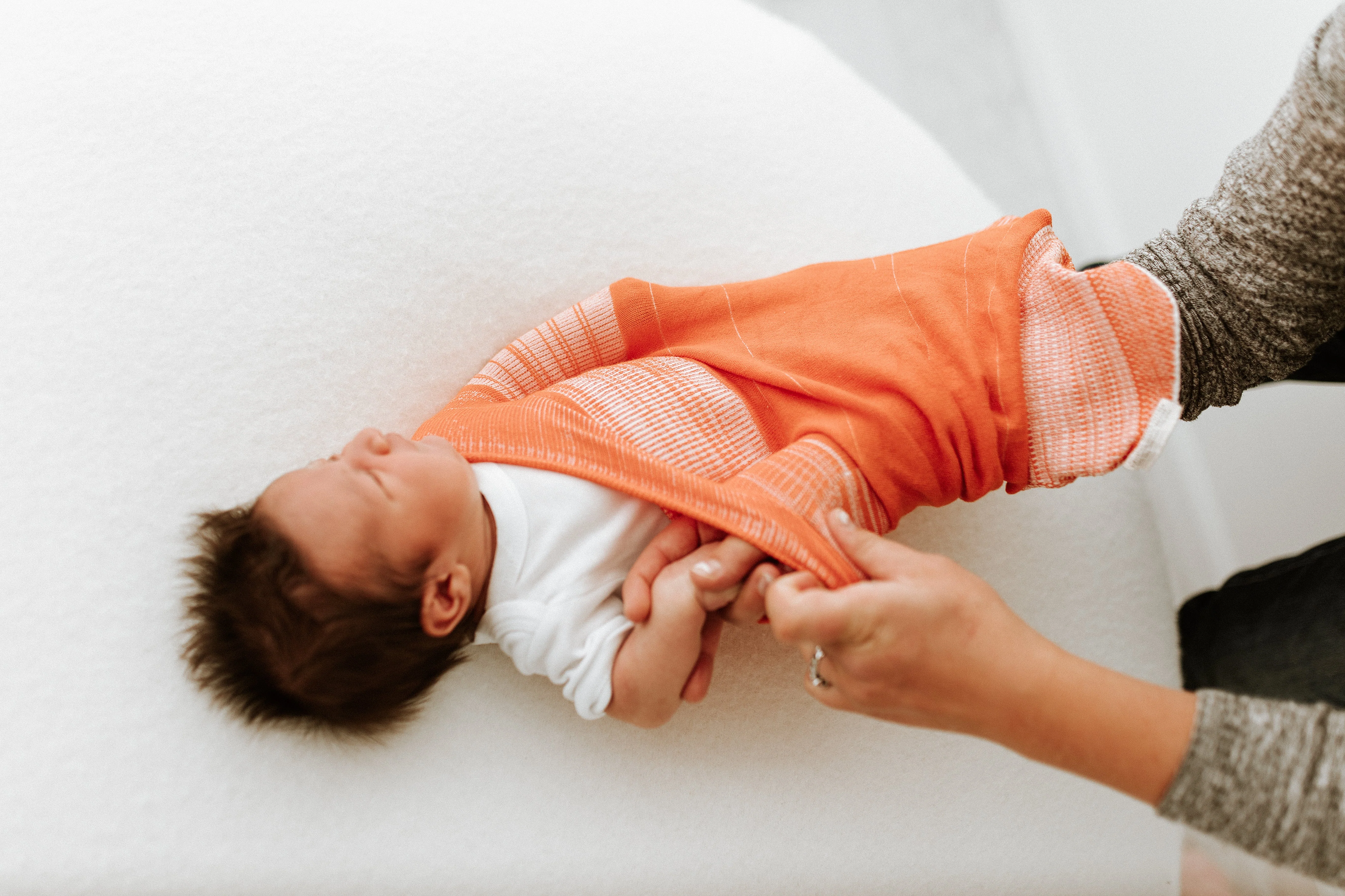 Orange Swaddle Sleep Sack - Image 2