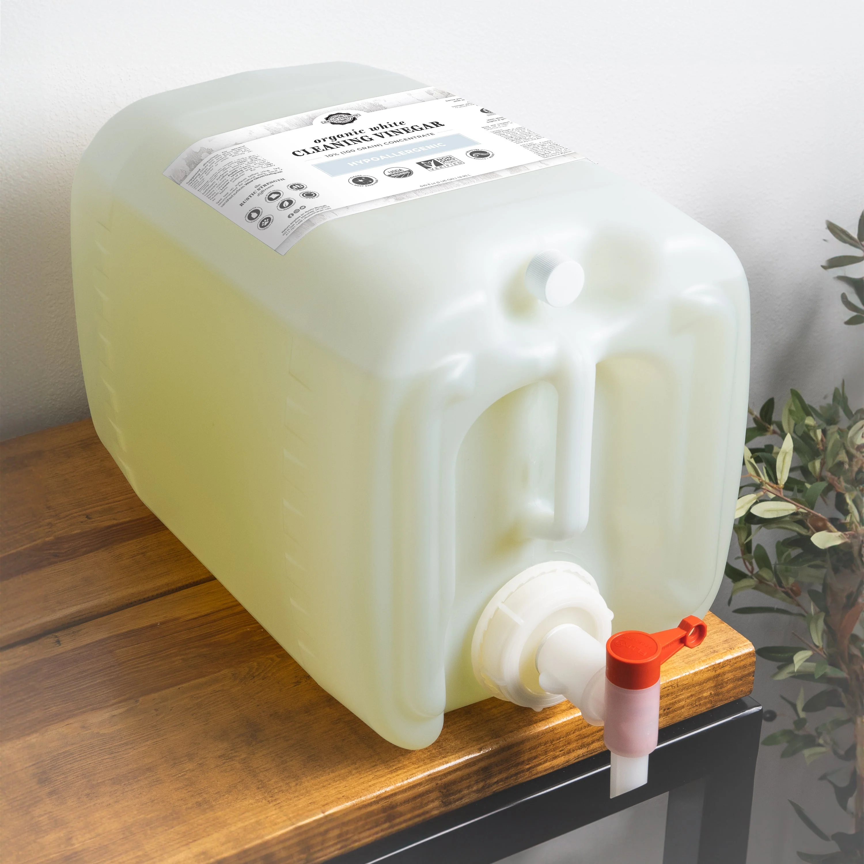 Organic White Cleaning Vinegar Concentrate | 10% (100 grain) - Image 8