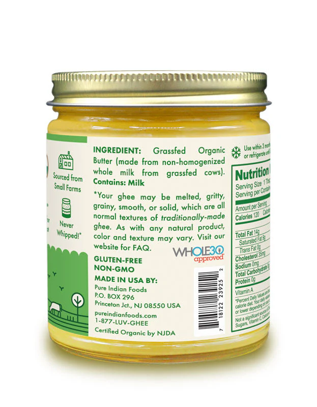 Original Ghee, Grassfed & Certified Organic - Image 8