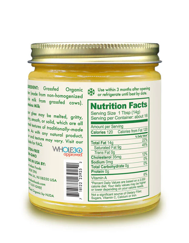 Original Ghee, Grassfed & Certified Organic - Image 9