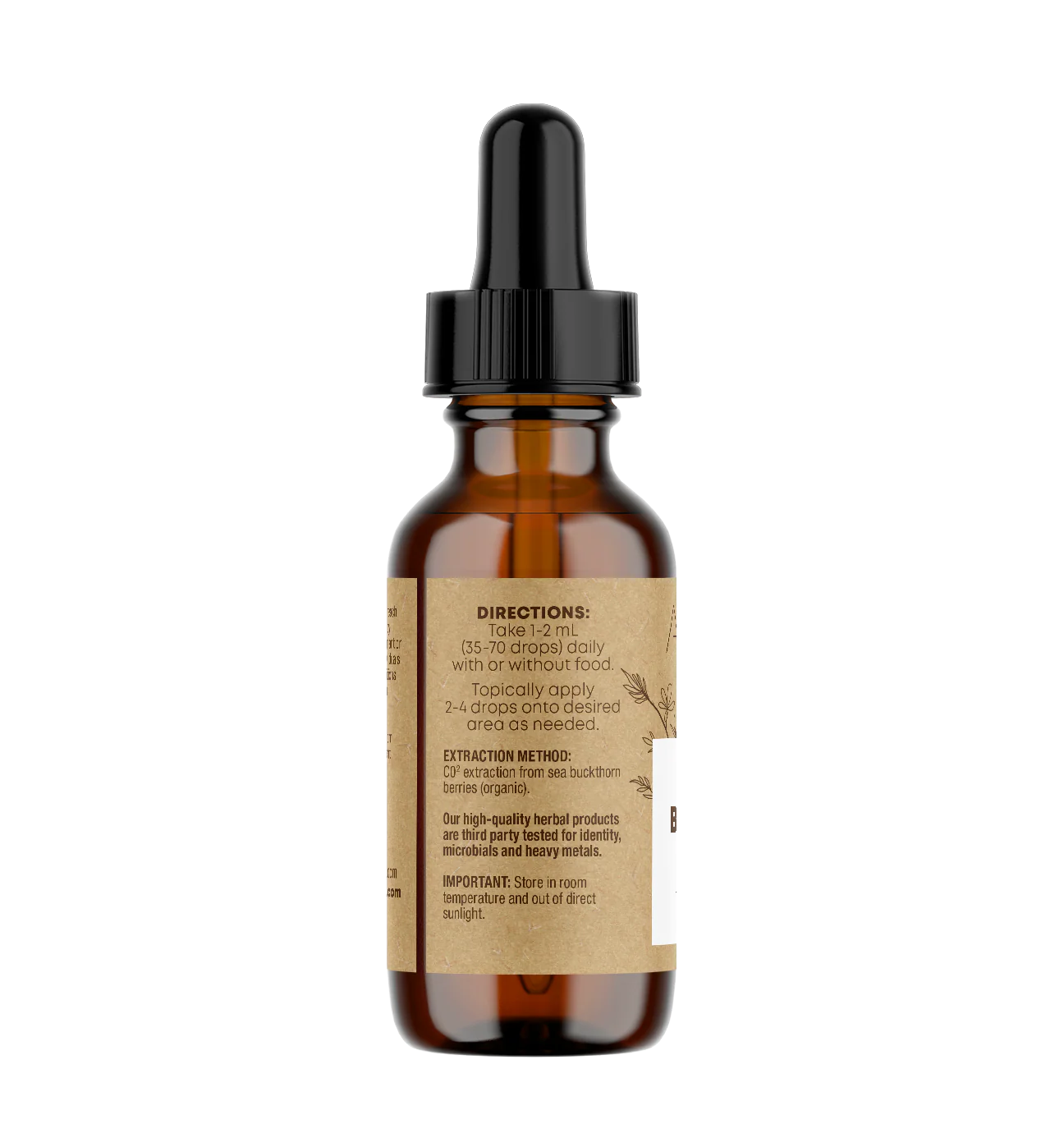 Sea Buckthorn Oil 1 FL OZ - Image 3