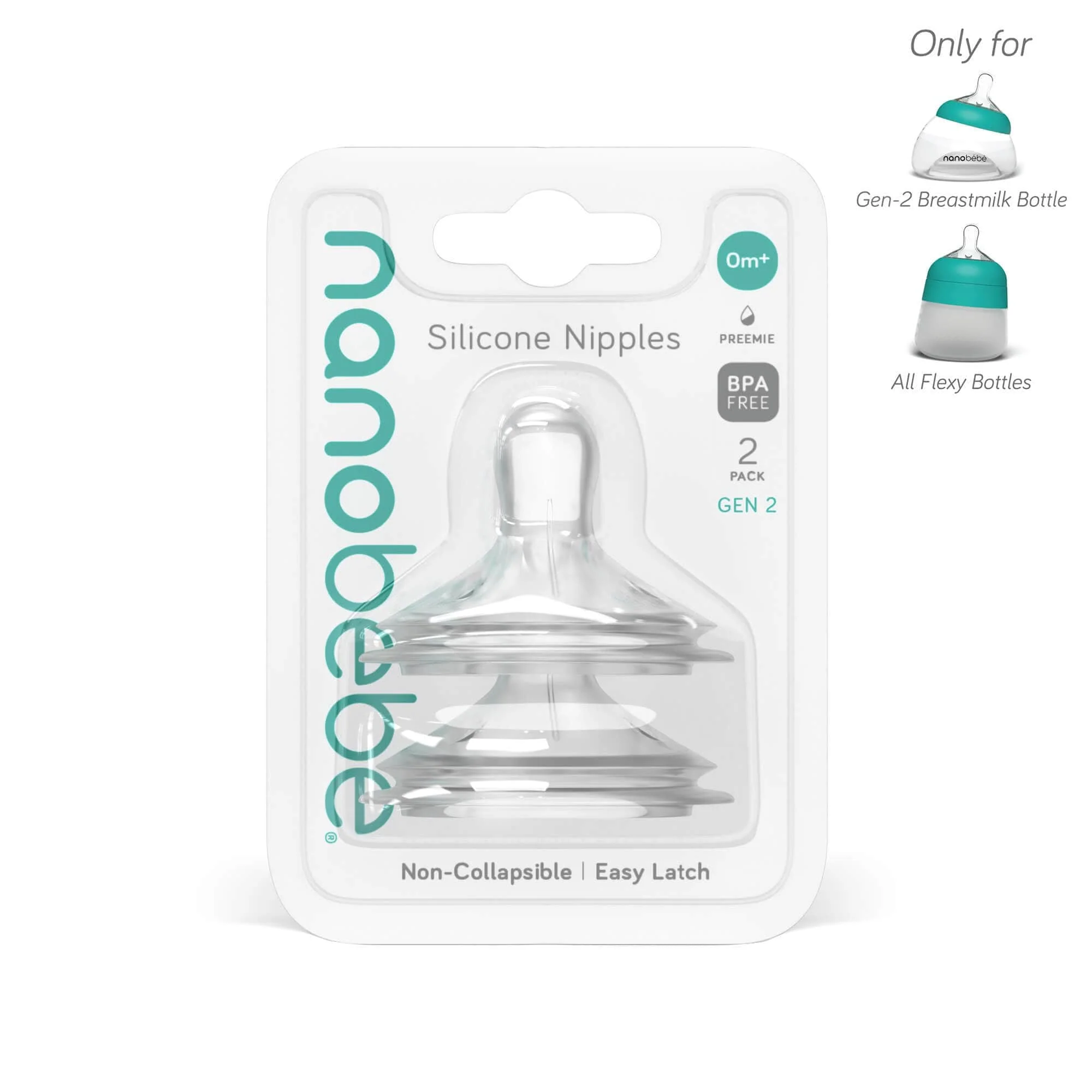 Silicone Anti-Colic Baby Bottle Nipples - Image 5