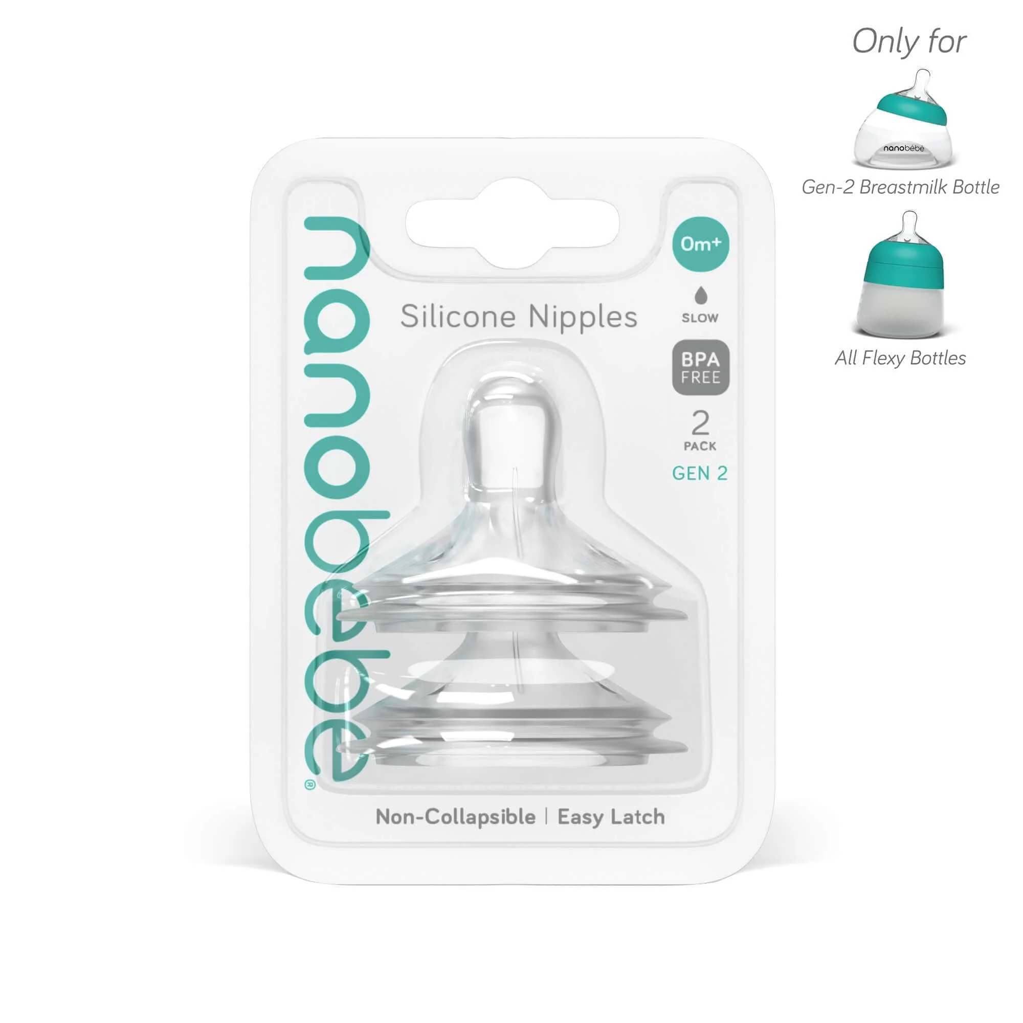 Silicone Anti-Colic Baby Bottle Nipples - Image 6