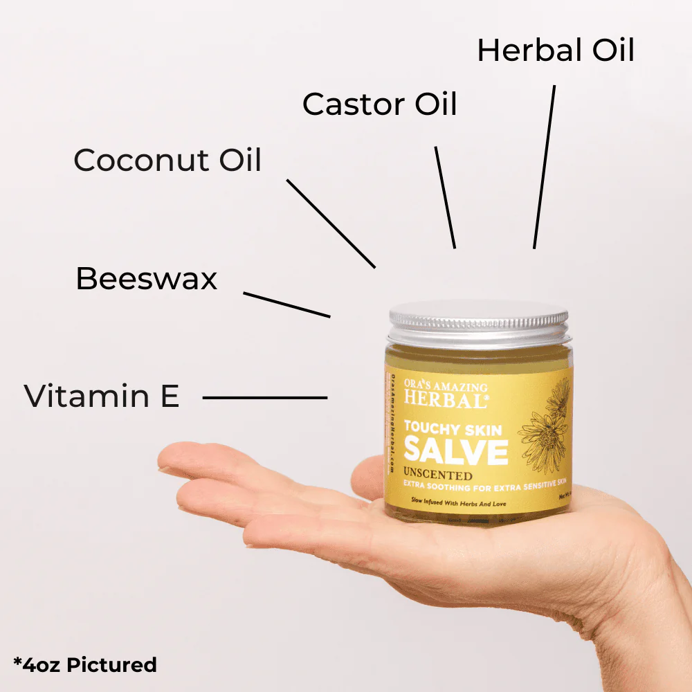 Touchy Skin Salve, Eczema Cream Ointment for Sensitive Skin - Image 5